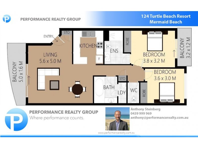 124/2342 Gold Coast Highway, Mermaid Beach QLD 4218 Floorplan
