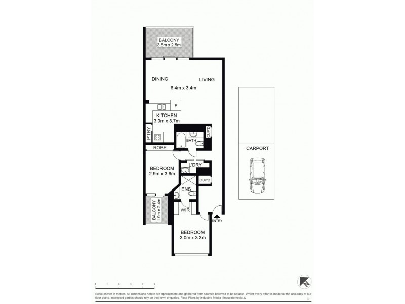 11/2320 Gold Coast Hwy, Mermaid Beach QLD 4218 Floorplan