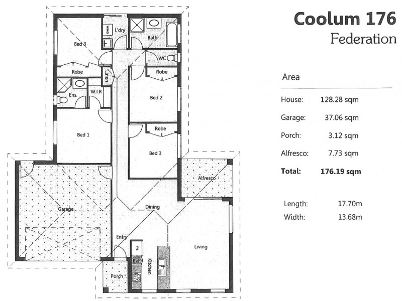 3 Leederry Street, Smithton TAS 7330 Floorplan