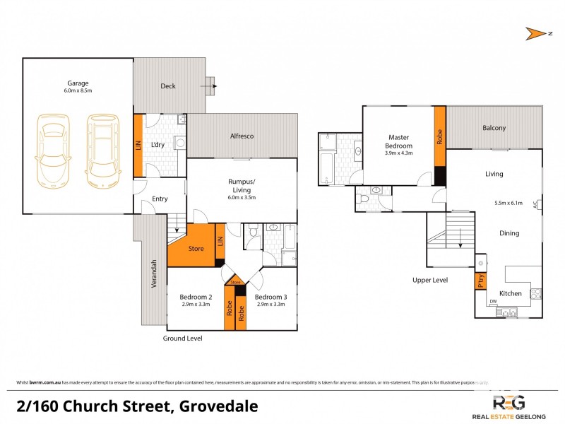2/160 CHURCH STREET, Grovedale VIC 3216 Floorplan