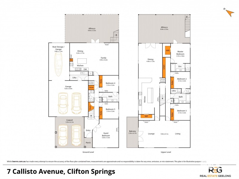 7 CALLISTO AVENUE, Clifton Springs VIC 3222 Floorplan