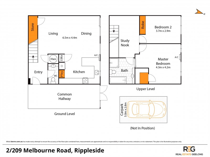 2/209 MELBOURNE ROAD, Rippleside VIC 3215 Floorplan
