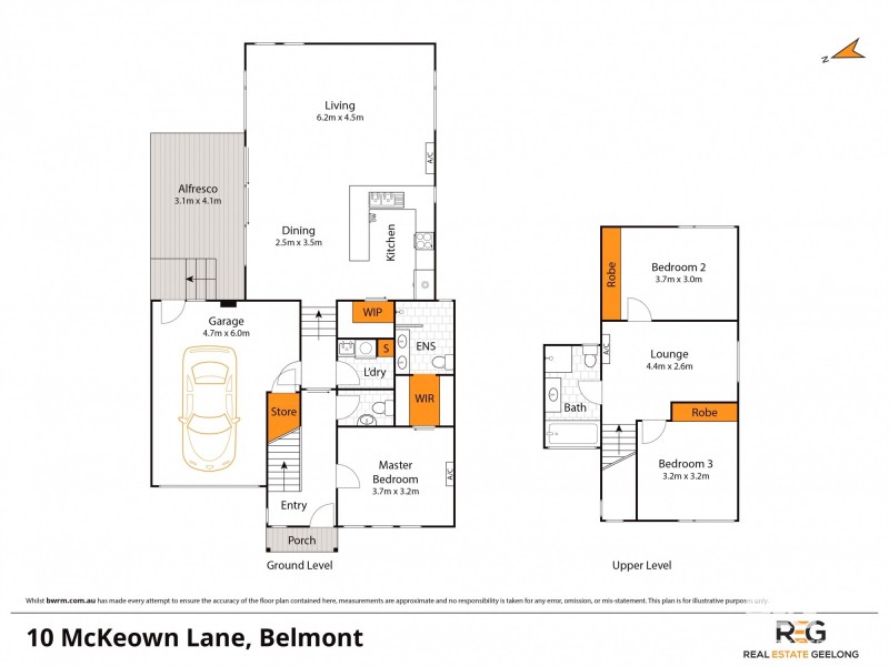 10 MCKEOWN LANE, Belmont VIC 3216 Floorplan