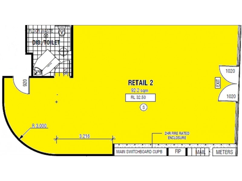 Retail 2/534-538 North Road, Ormond VIC 3204 Floorplan