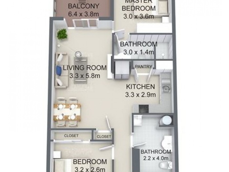 8/2-4 Gona Street, Beenleigh QLD 4207 Floorplan