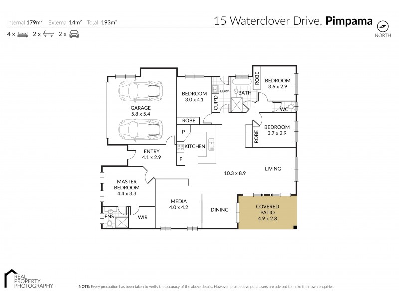 15 Waterclover Drive, Pimpama QLD 4209 Floorplan