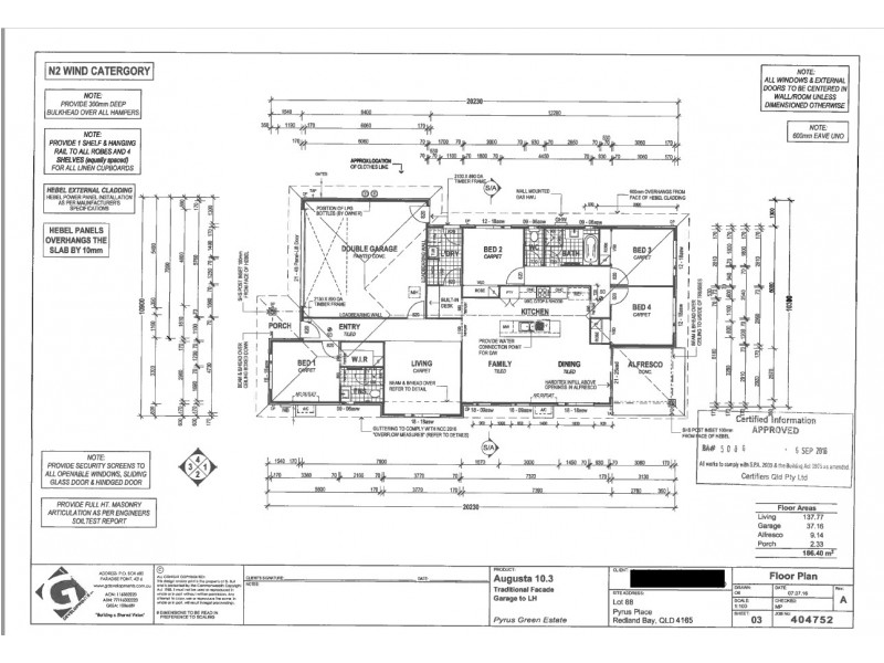 23 PYRUS PLACE, Redland Bay QLD 4165 Floorplan