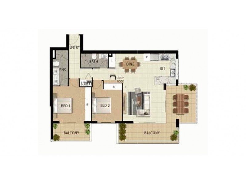 16/15 Norman Avenue, Lutwyche QLD 4030 Floorplan