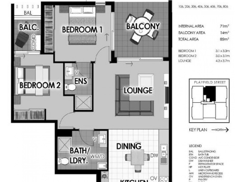 406/11 Playfield Street, Chermside QLD 4032
