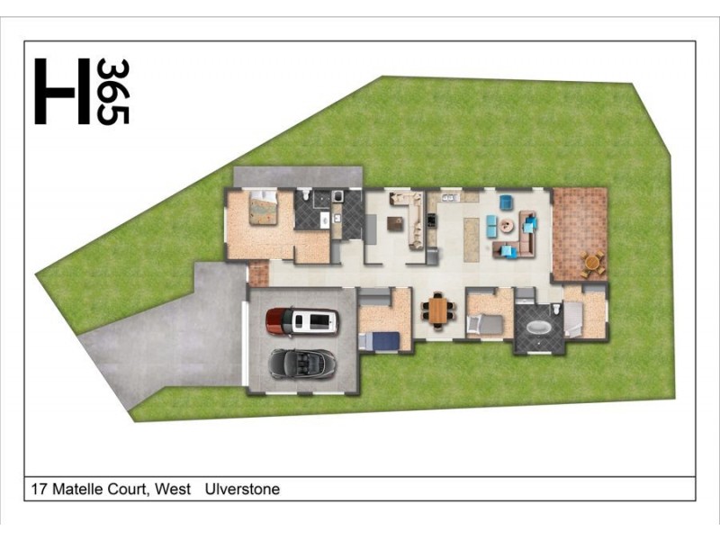 17 Matelle Court, West Ulverstone TAS 7315 Floorplan