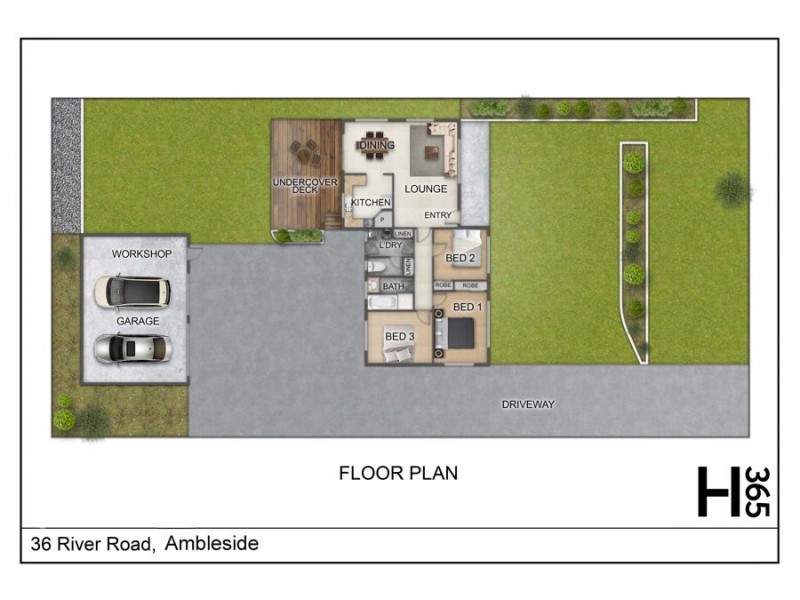 36 River Road, Ambleside TAS 7310 Floorplan