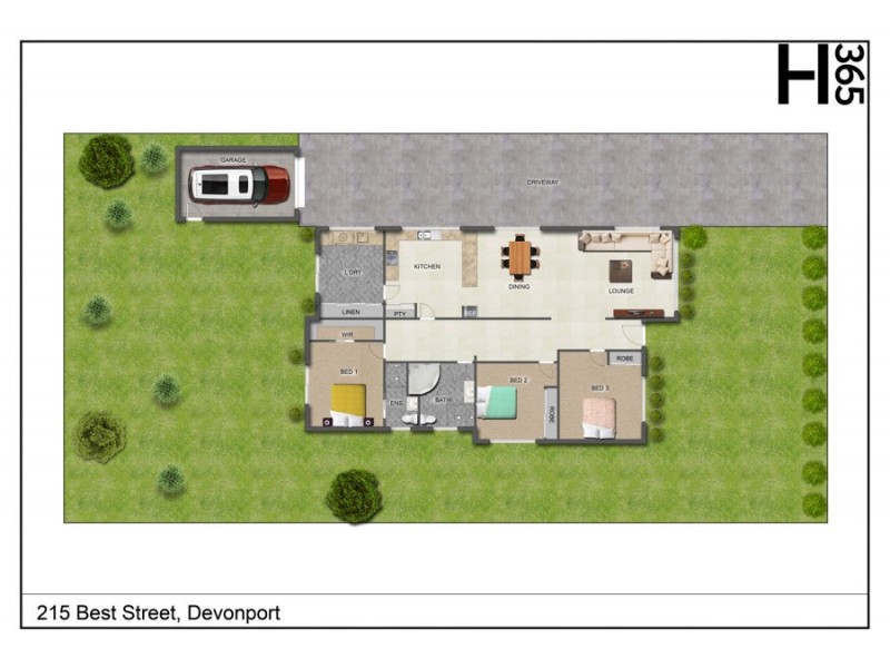 215 Best Street, Devonport TAS 7310 Floorplan