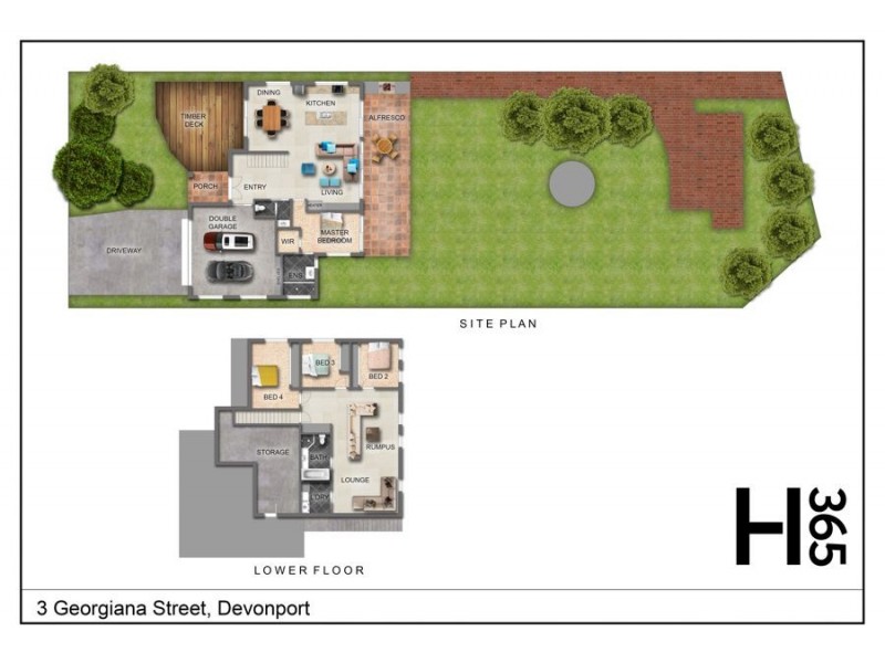 3 Georgiana Street, Devonport TAS 7310 Floorplan