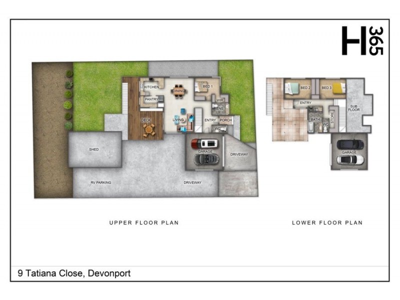 9 Tatiana Close, Devonport TAS 7310 Floorplan