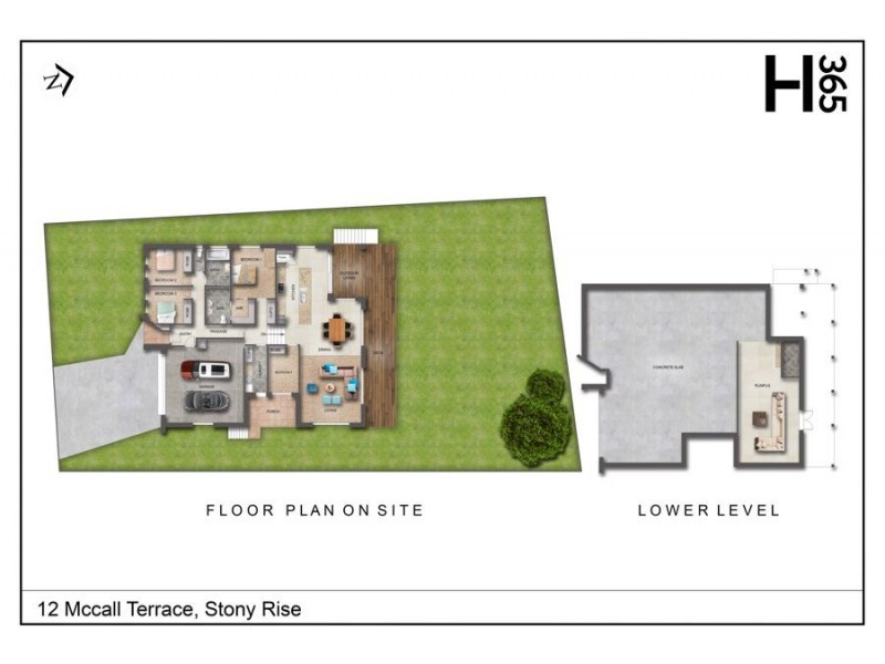 12 McCall Terrace, Stony Rise TAS 7310 Floorplan