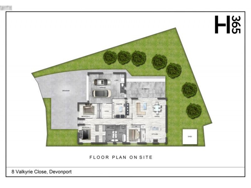 8 Valkyrie Close, Devonport TAS 7310 Floorplan