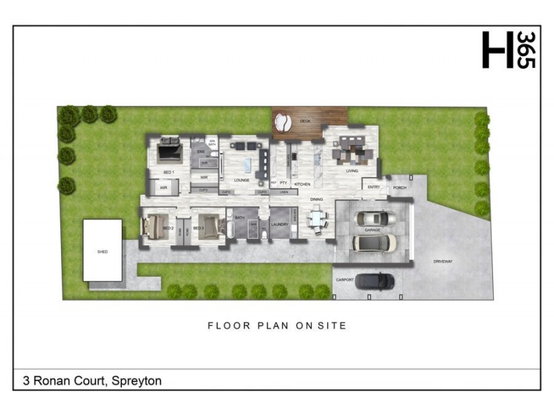 3 Ronan Court, Spreyton TAS 7310 Floorplan