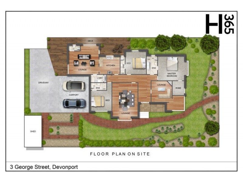 3 George Street, Devonport TAS 7310 Floorplan
