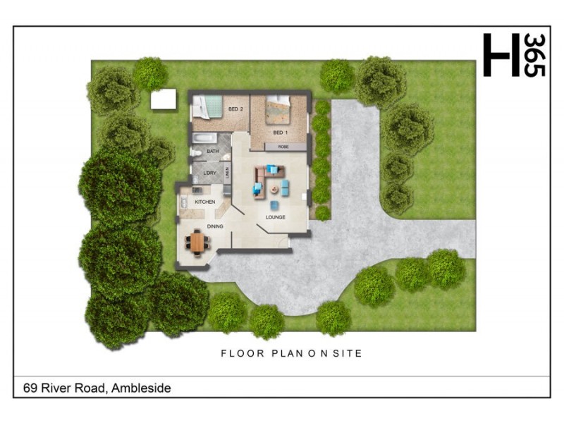 69 River Road, Ambleside TAS 7310 Floorplan