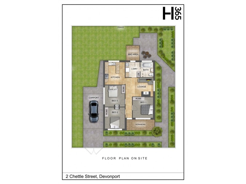 2 Chettle Street, Devonport TAS 7310 Floorplan