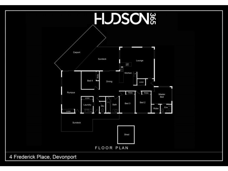 4 Frederick Place, Devonport TAS 7310 Floorplan