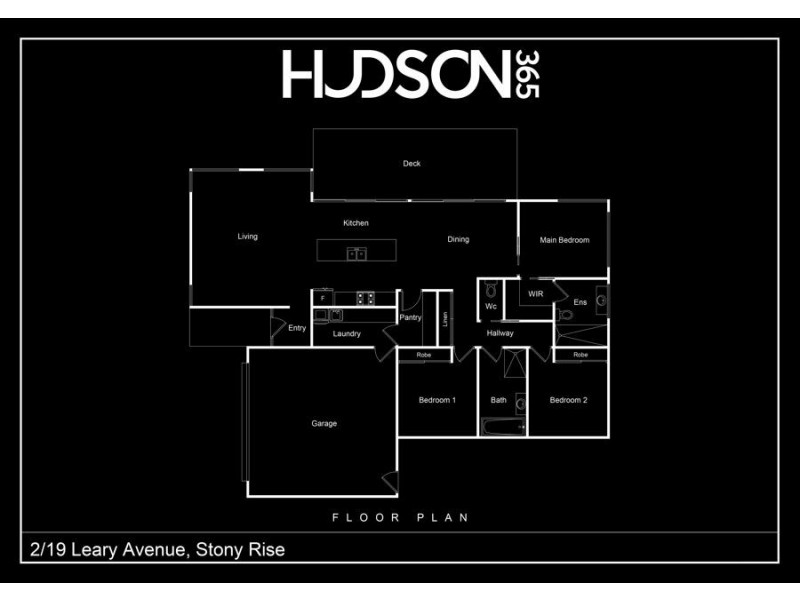 2/19 Leary Avenue, Stony Rise TAS 7310 Floorplan