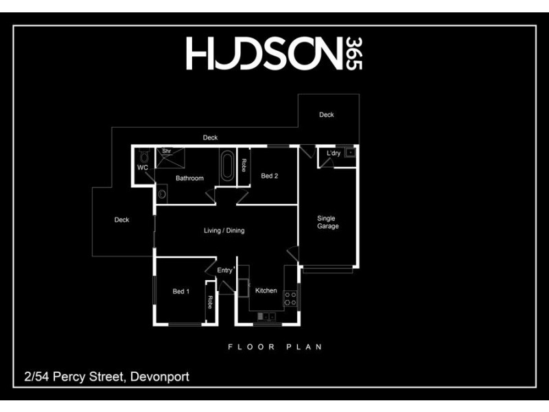 2/54 Percy Street, Devonport TAS 7310 Floorplan