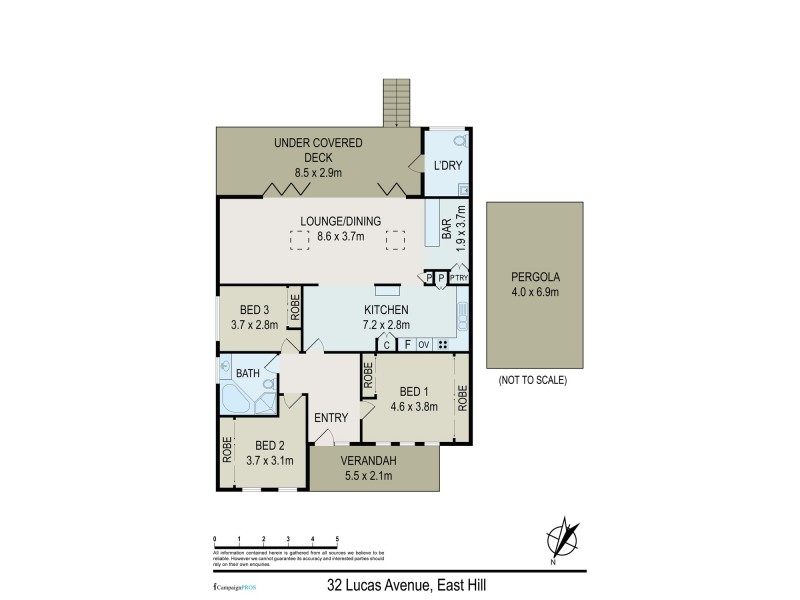 32 Lucas Rd, East Hills NSW 2213 Floorplan