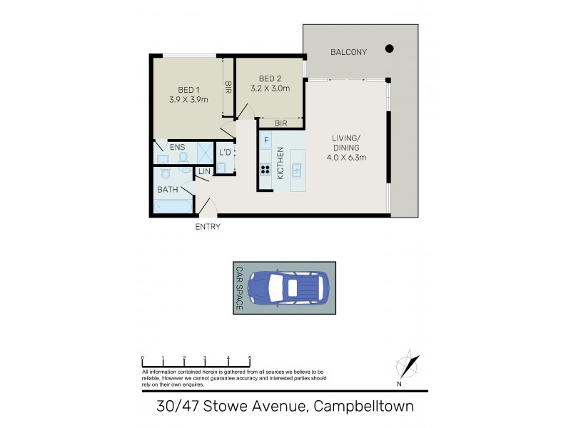 Unit 30/47 Stowe Ave, Campbelltown NSW 2560 Floorplan