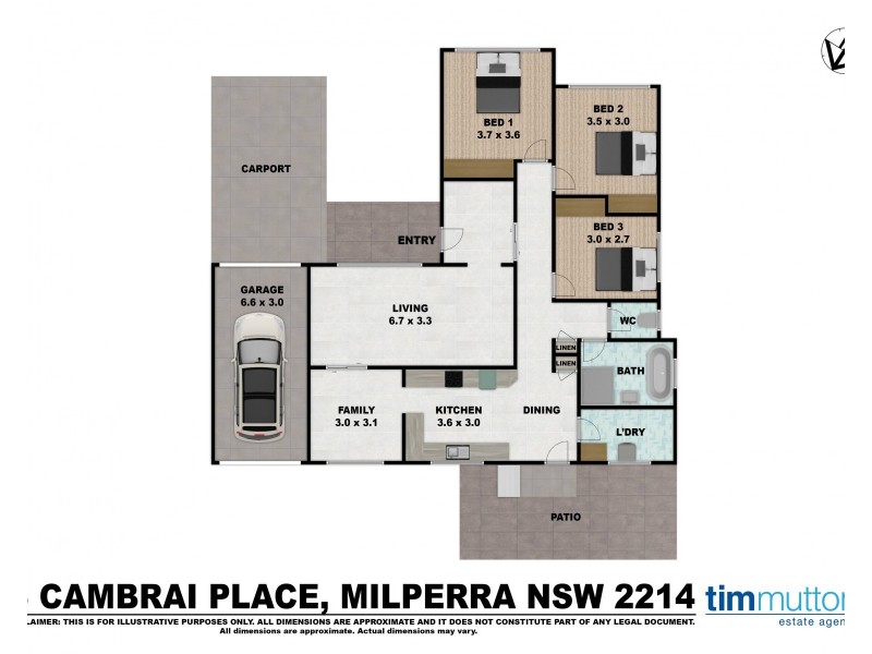 3 Cambrai Pl, Milperra NSW 2214