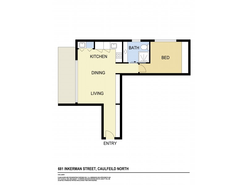 107/681 Inkerman Road, Caulfield North VIC 3161 Floorplan