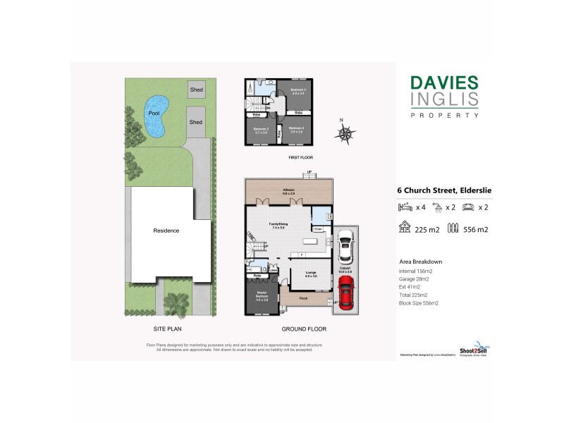 6 Church Street, Elderslie NSW 2570 Floorplan