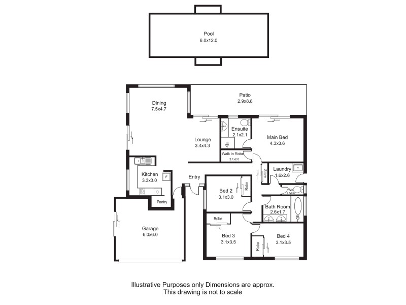 12 Bramble Street, Clifton Beach QLD 4879 Floorplan
