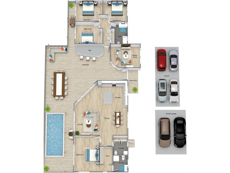 23 KEWARRA STREET, Kewarra Beach QLD 4879 Floorplan