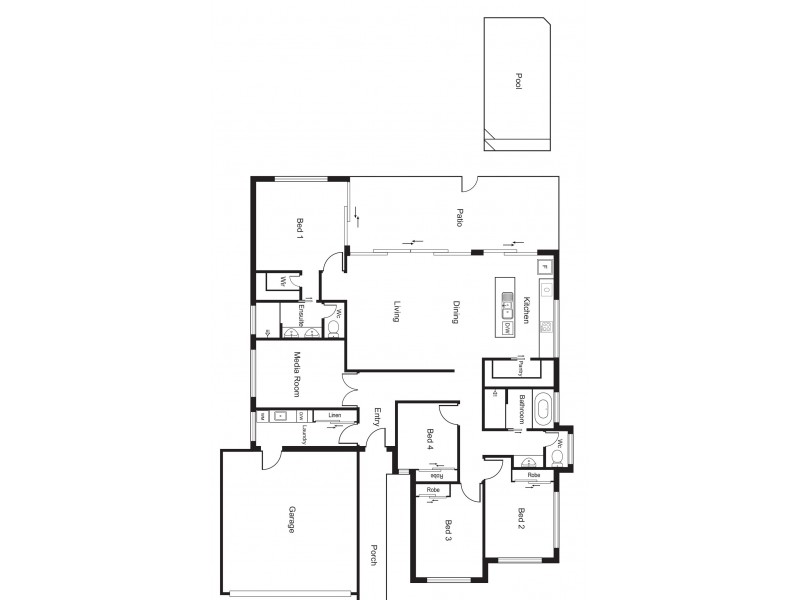 6 LATANIA CLOSE, Palm Cove QLD 4879 Floorplan