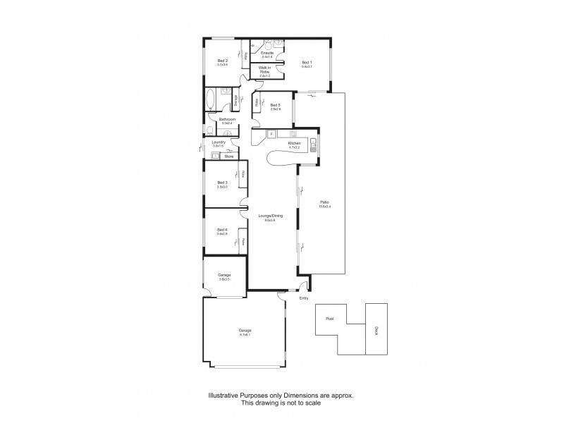 2 Jumna Close, Bentley Park QLD 4869 Floorplan