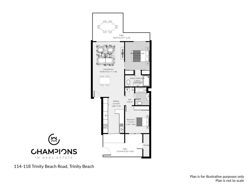 41/114-118 Trinity Beach Road, Trinity Beach QLD 4879 Floorplan