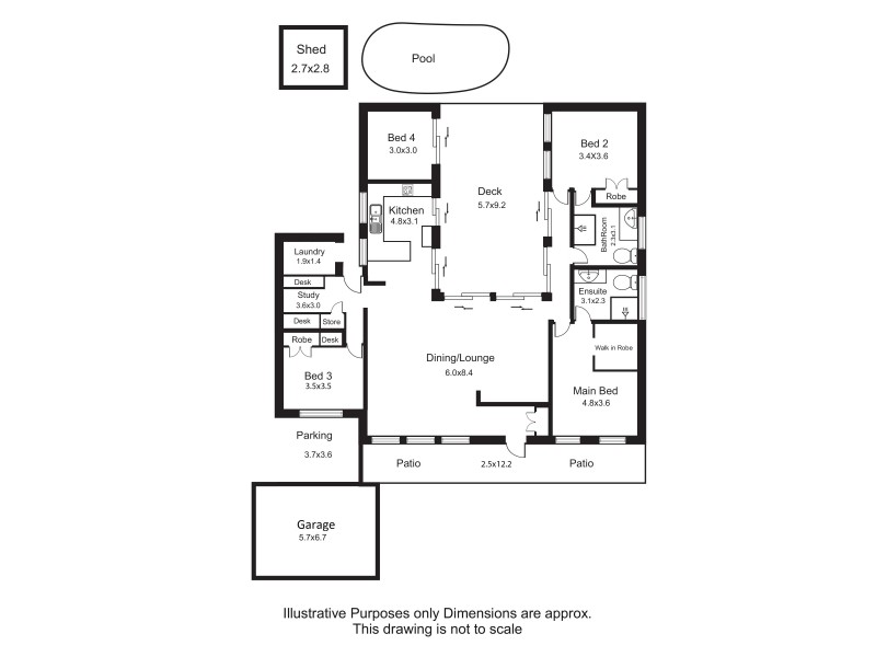 40 Satellite Street, Clifton Beach QLD 4879 Floorplan