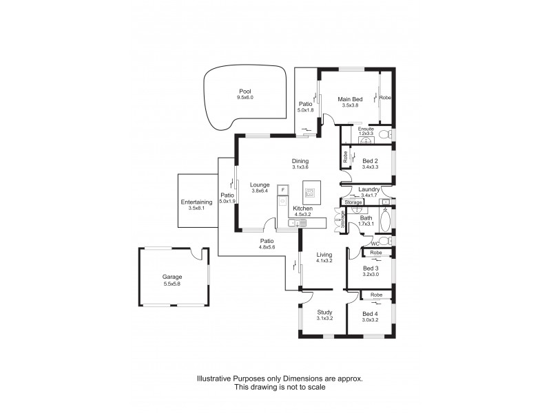 8 Sandpiper Court, Bayview Heights QLD 4868 Floorplan