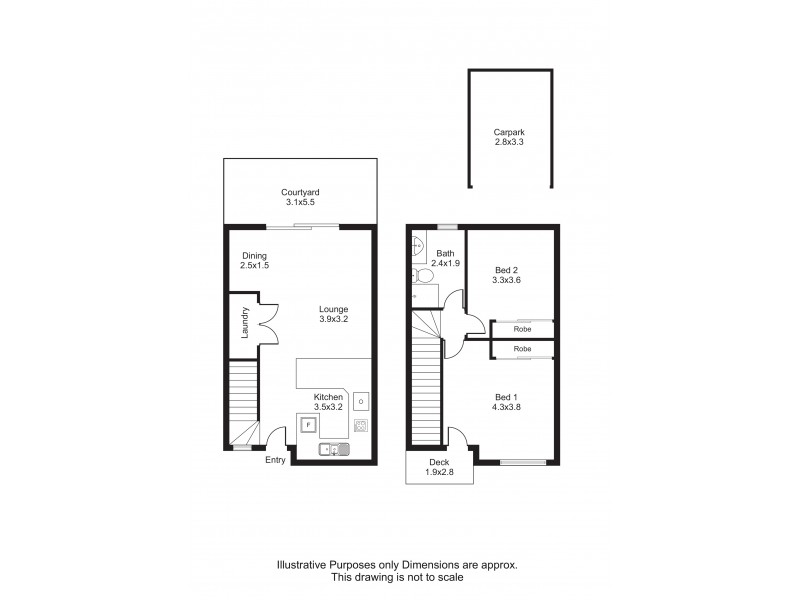 2/97 Moore Street, Trinity Beach QLD 4879 Floorplan