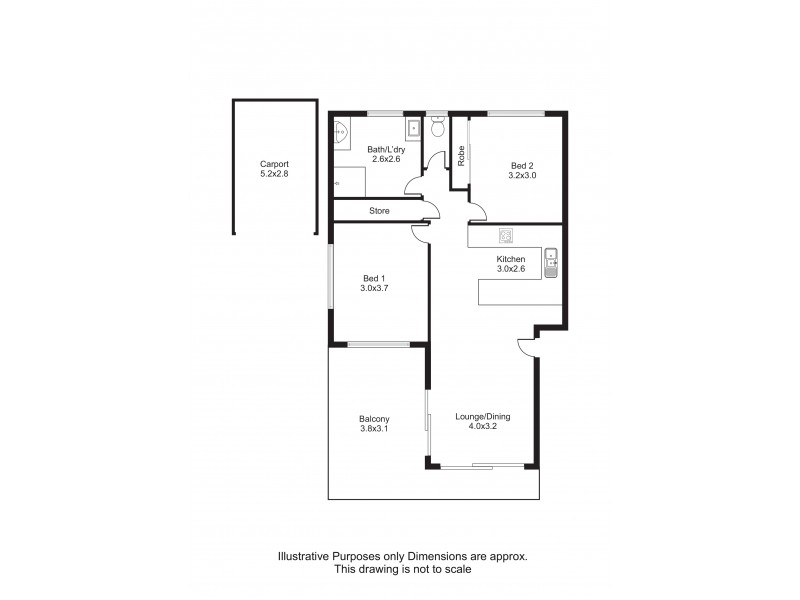 4/513 Varley Street, Yorkeys Knob QLD 4878 Floorplan
