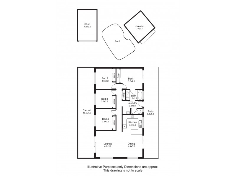 7 Mermaid Close, Bentley Park QLD 4869 Floorplan
