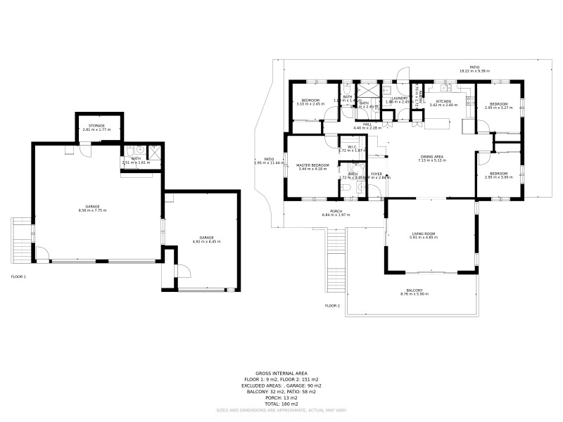 5 Hogan Court, White Rock QLD 4868 Floorplan