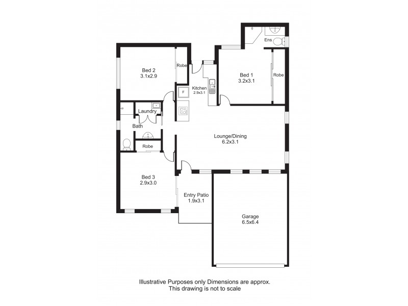 13 Ward Street, Mooroobool QLD 4870 Floorplan