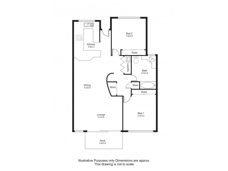 6/13 Grantala Street, Manoora QLD 4870 Floorplan