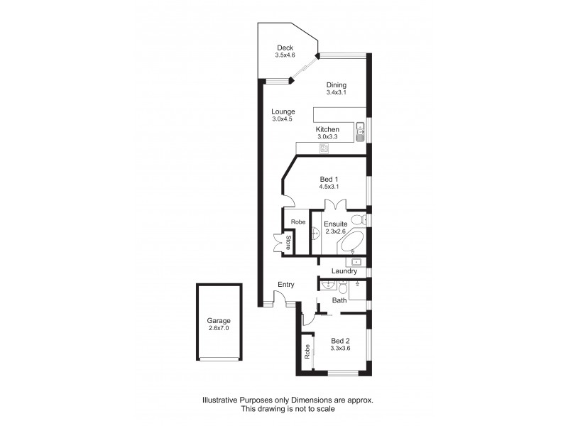 3/41 Sims Esplanade, Yorkeys Knob QLD 4878 Floorplan