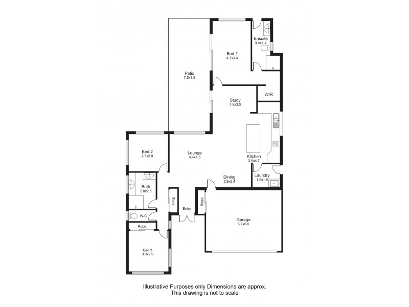 6 Quartz Street, Edmonton QLD 4869 Floorplan
