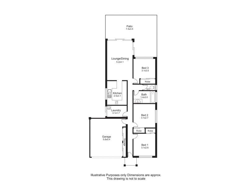 8 Goodhew Close, Bentley Park QLD 4869 Floorplan