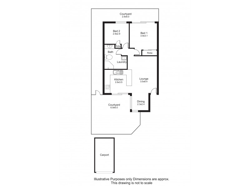 1/11 Balaclava Road, Earlville QLD 4870 Floorplan