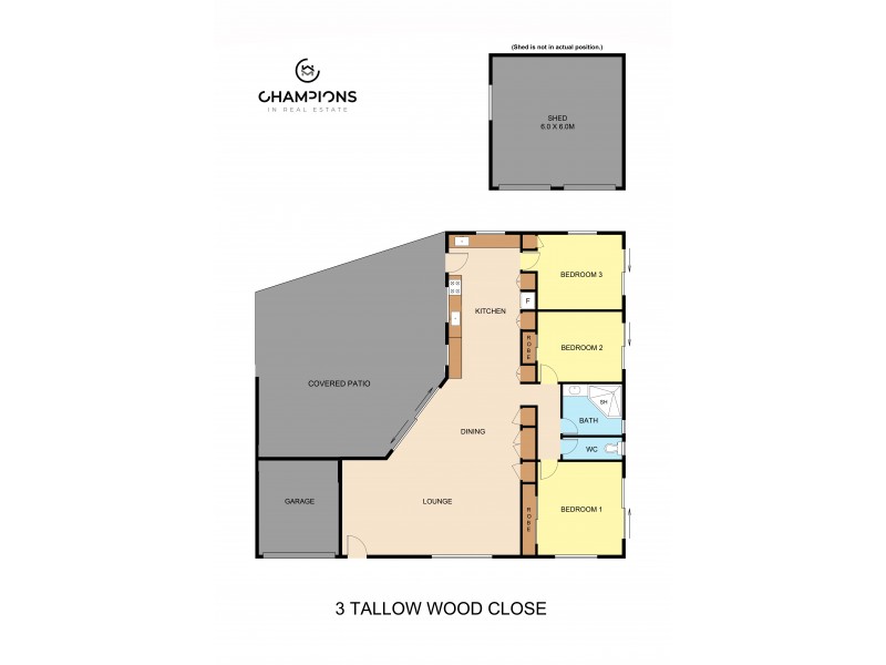 3 Tallow Wood Close, Redlynch QLD 4870 Floorplan